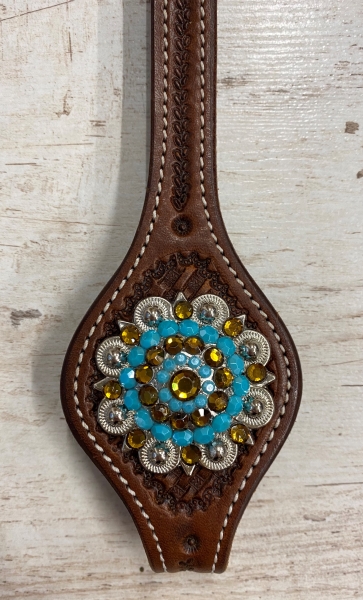 Glitzer Concho turquiose/tea